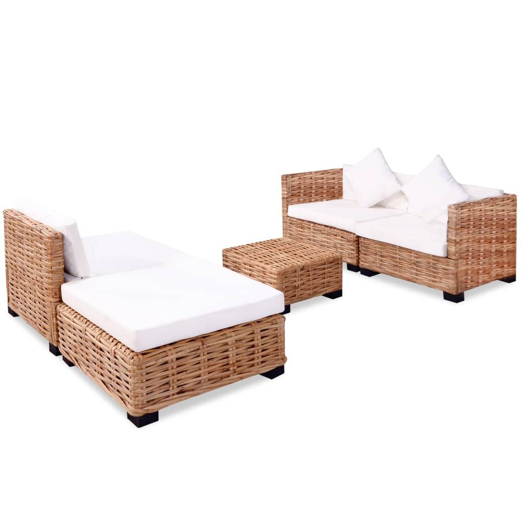 VidaXL Sofa-set rattan