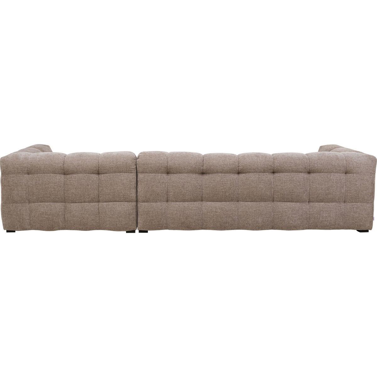 KARE Design Ecksofa Salamanca hellbraun rechts 320