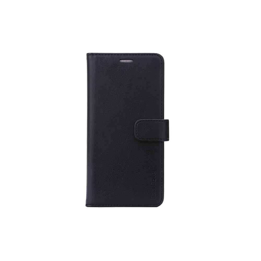 Radicover RADICOVER Strahlenschutz Handyhülle PU Samsung A51 Flipcover Schwarz