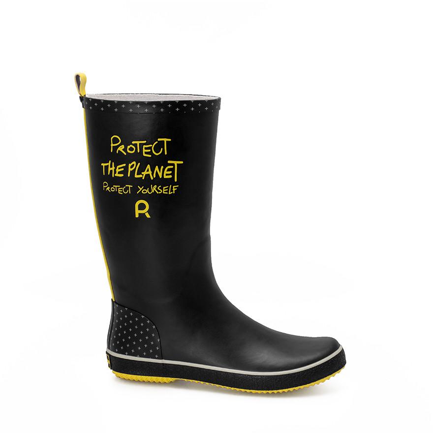 Rouchette gummistiefel damen protect the planet