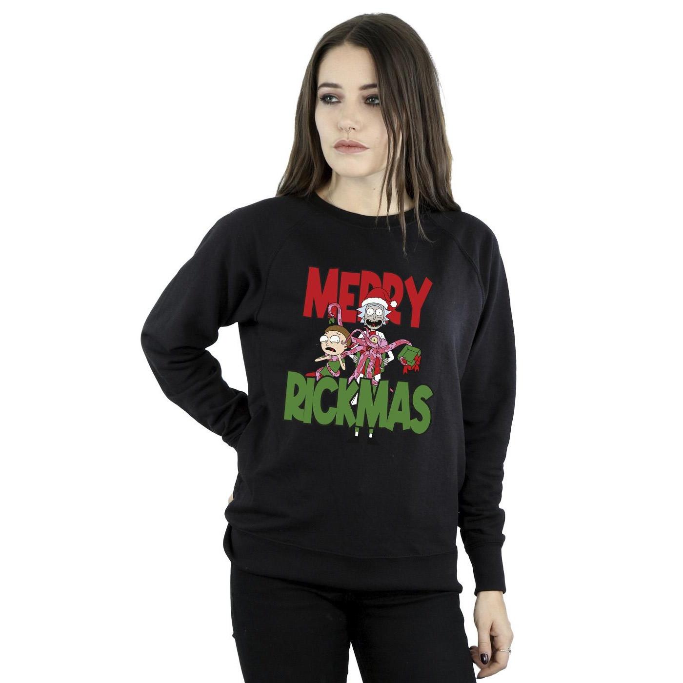 Rick And Morty Merry Rickmas Sweatshirt