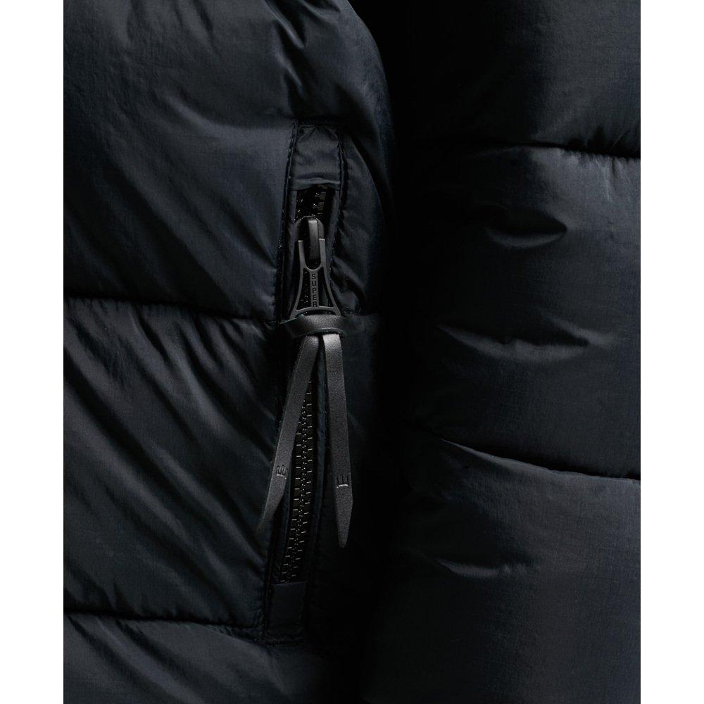 Superdry daunenjacke mit kapuze, damen