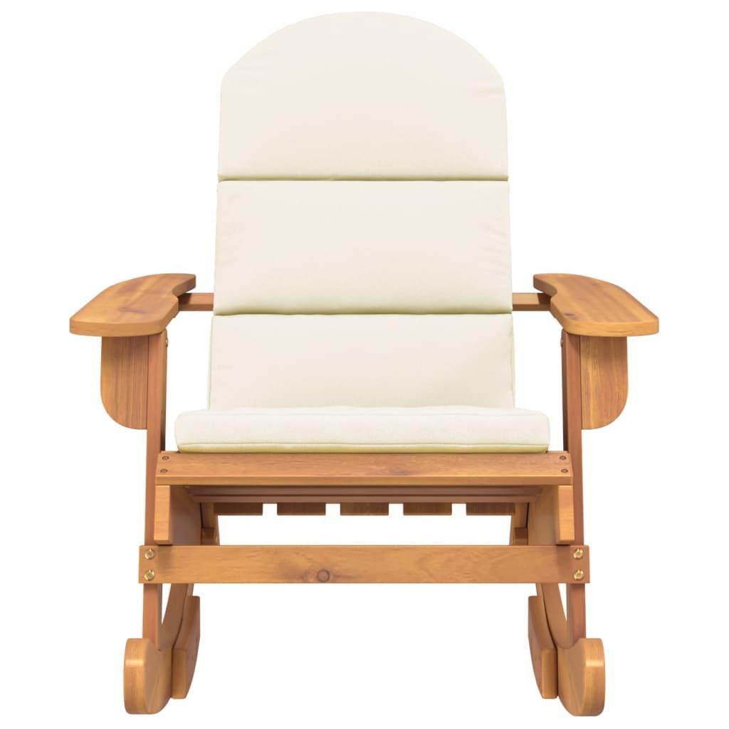 VidaXL Schaukelstuhl akazienholz