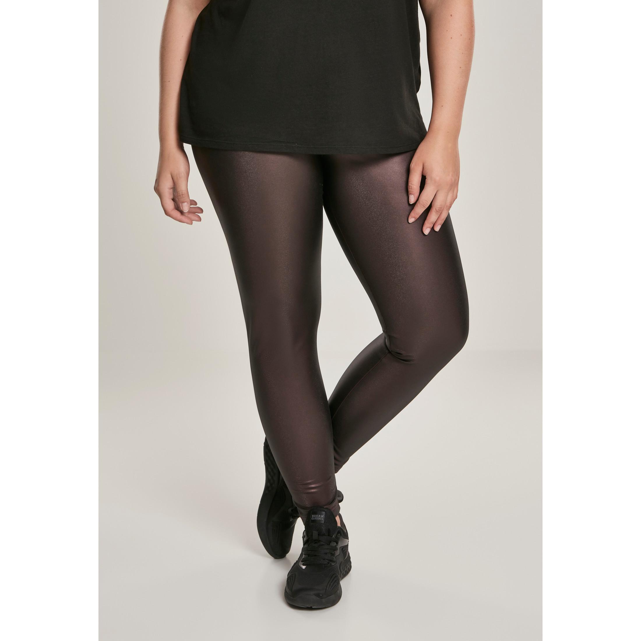 URBAN CLASSICS leggings daen urban classic faux leather wait