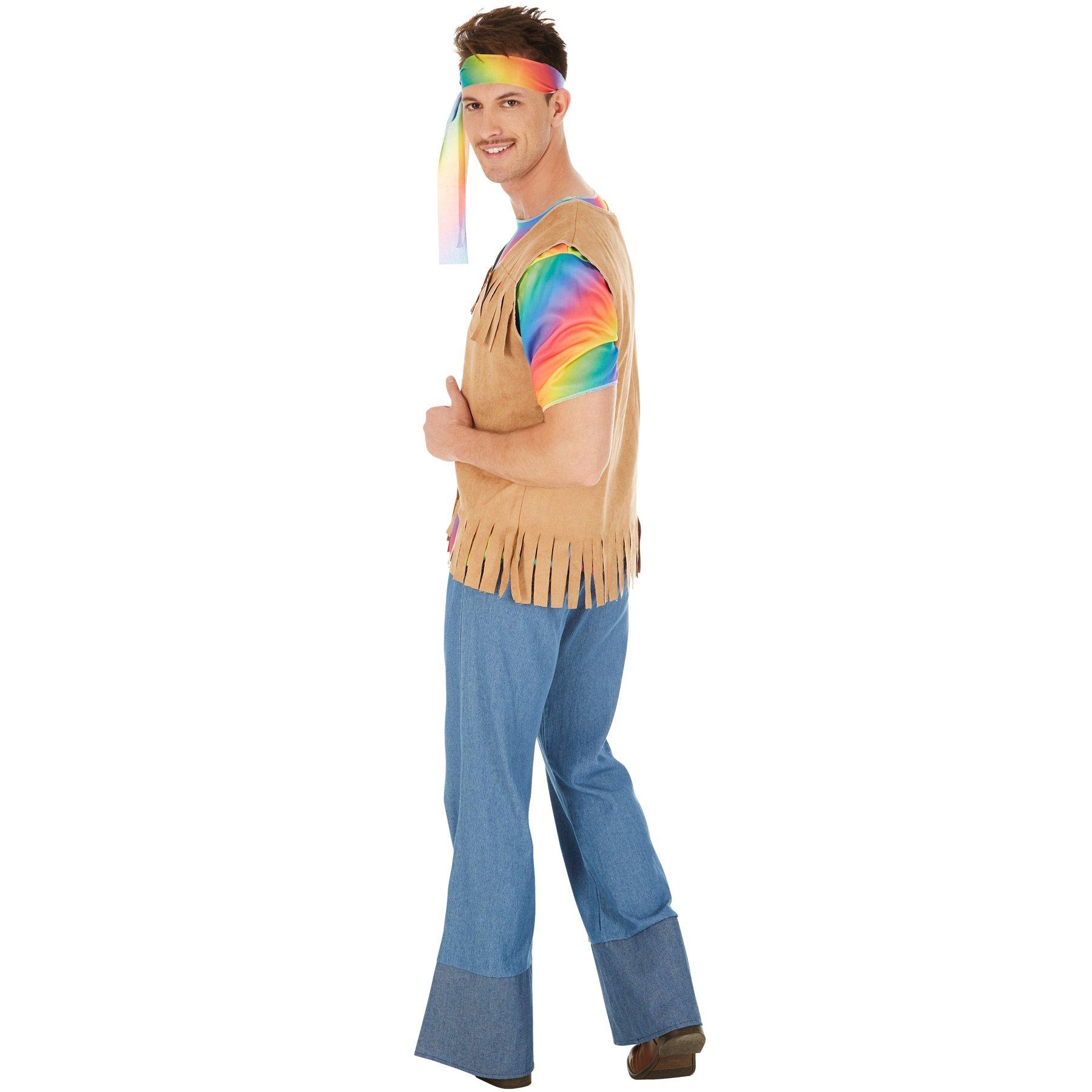 Tectake Herrenkostüm Hippie Peace