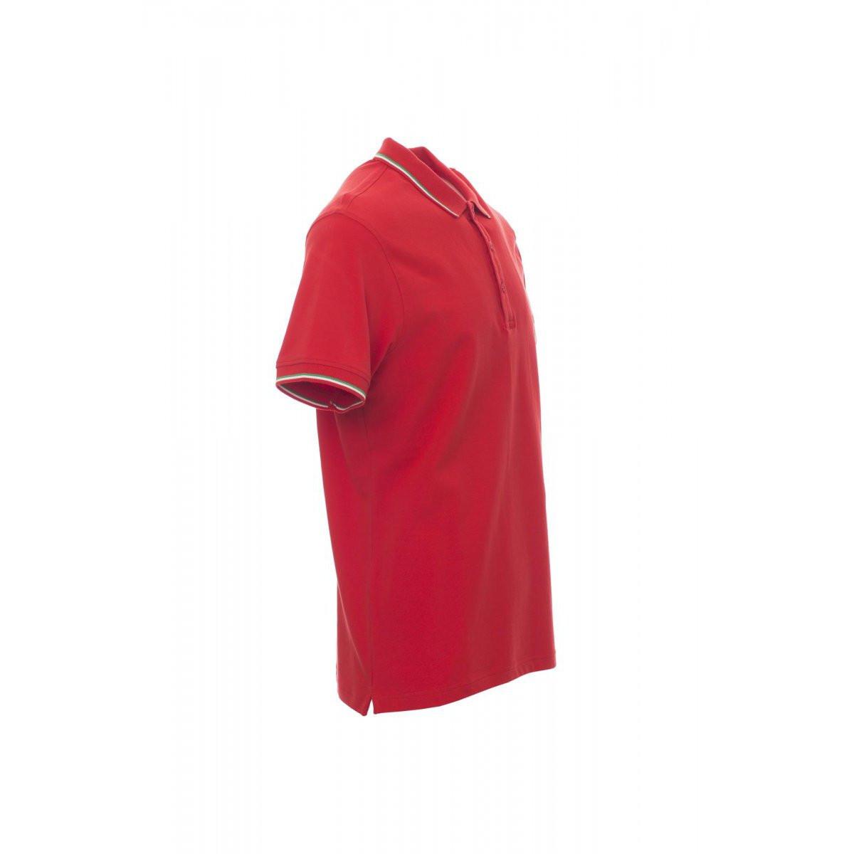 Payper Wear Polo-Shirt mit gestreiftem Kragen und Bündchen
