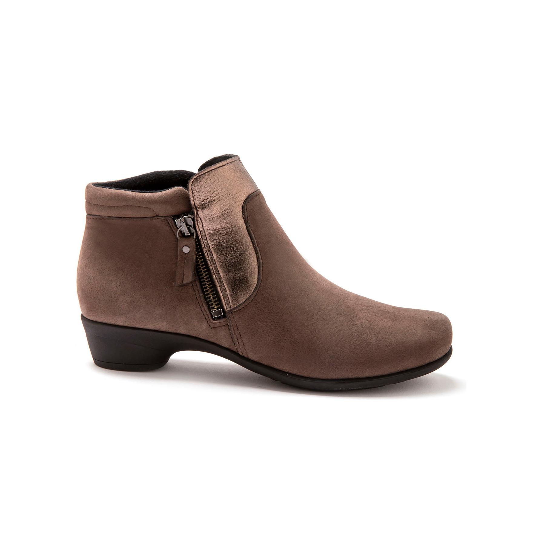 Pédiconfort leder-boots mit aerodämpfung für damen