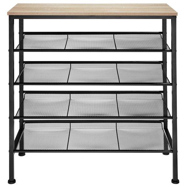 Tectake Schuhregal Bournemouth 75,5x30,5x85,5cm