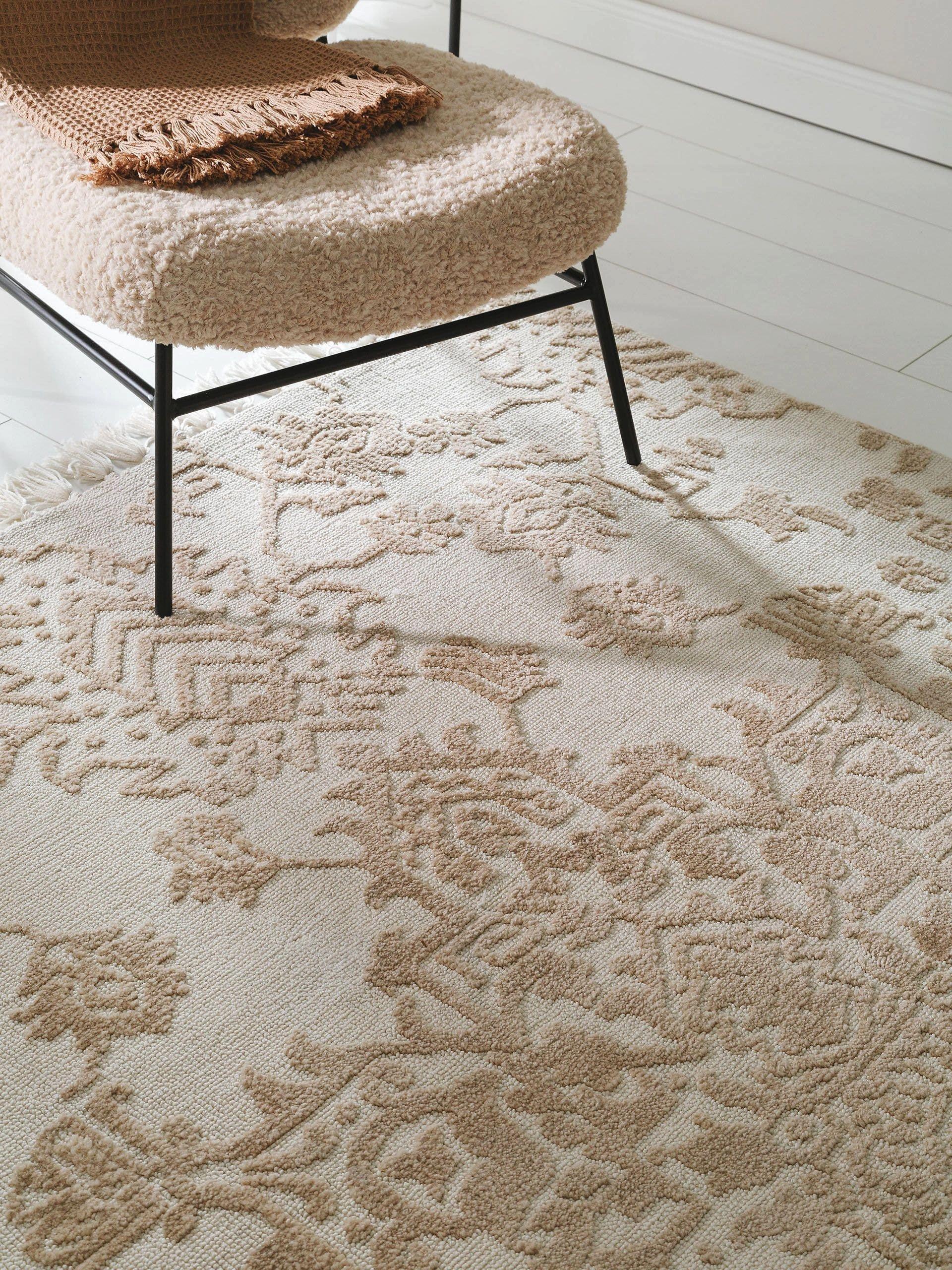 Benuta Teppich Elias Beige