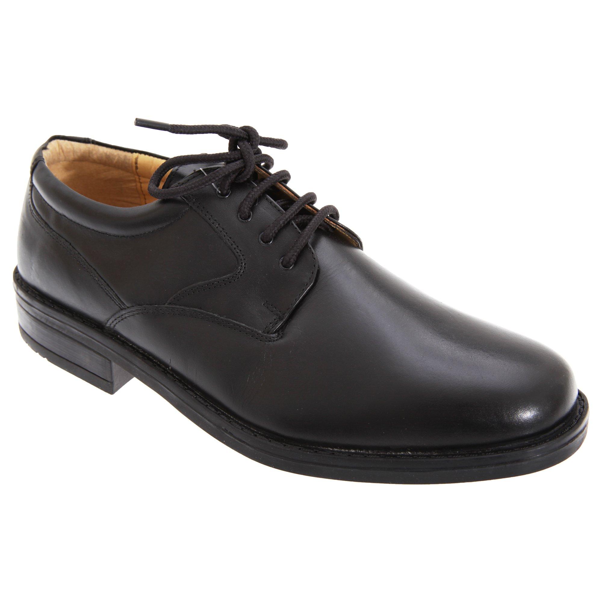 Roamers Flexi Gibson Schnürhalbschuhe Schnürschuhe, Leder