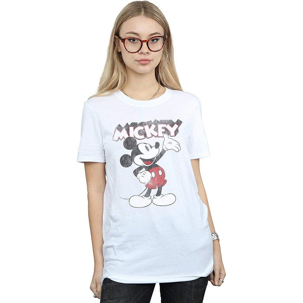 Disney Mickey Mouse Print T-Shirt