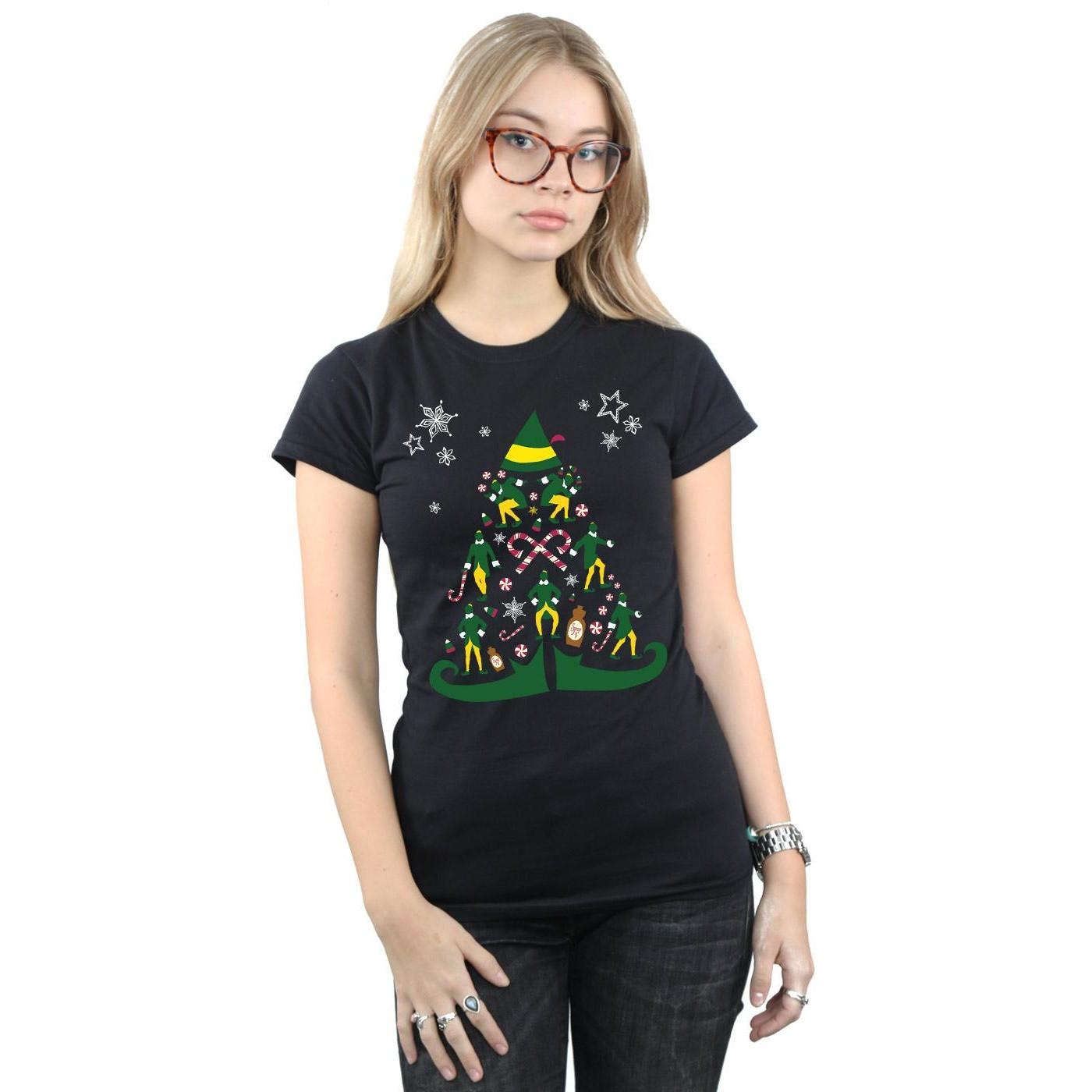 Elf Weihnachtsbaum T-Shirt