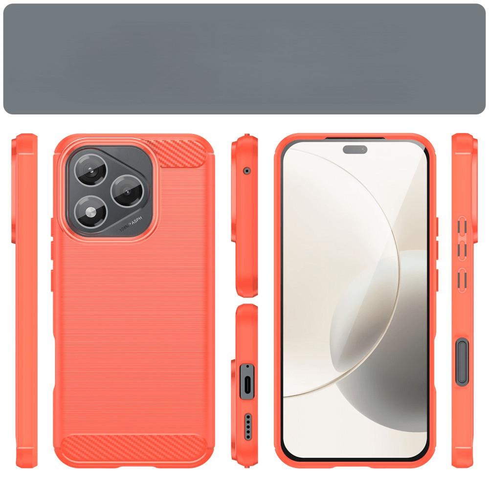 Cover-Discount HONOR 400 Lite - Metall Carbon Look Hülle