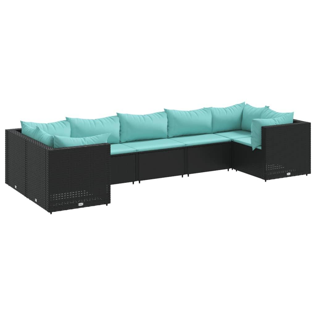 VidaXL Garten lounge set poly-rattan