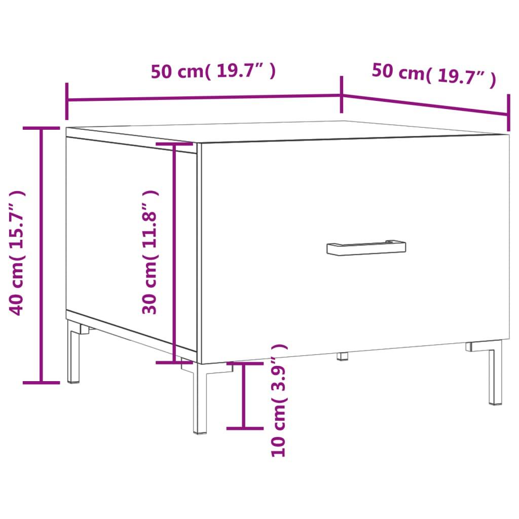 VidaXL Couchtisch holzwerkstoff