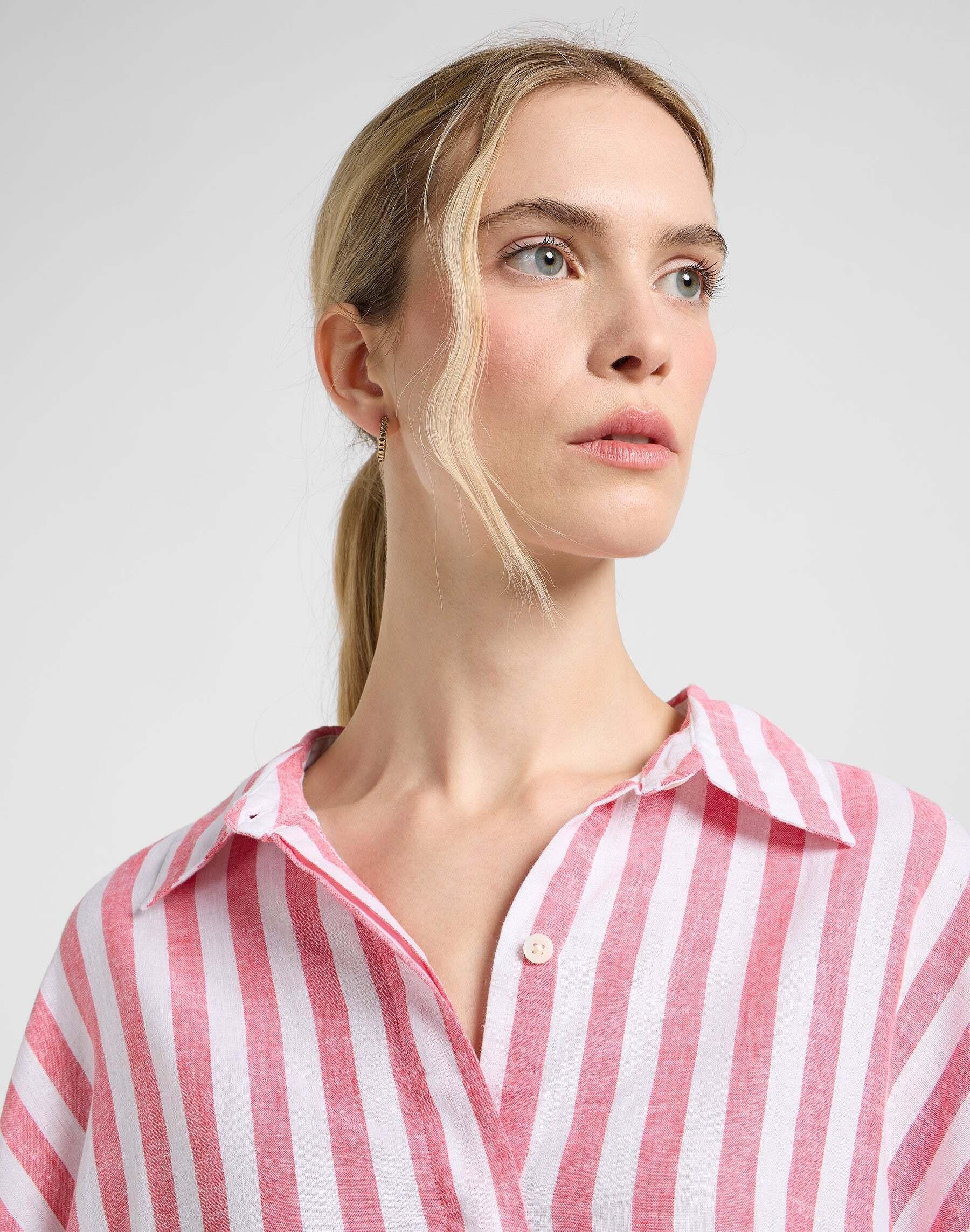 Lee Elasticated Gestreiftes Hemd