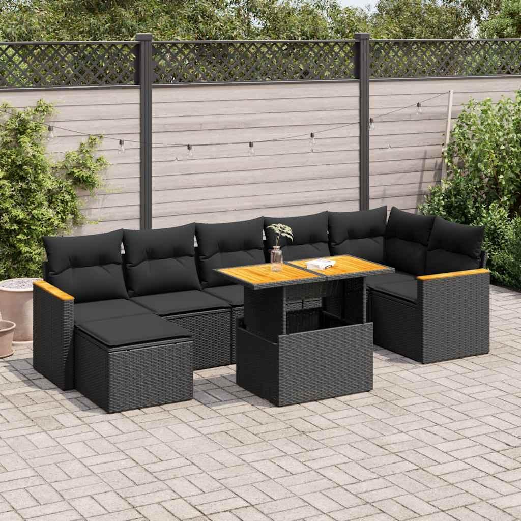 VidaXL Garten sofagarnitur poly-rattan
