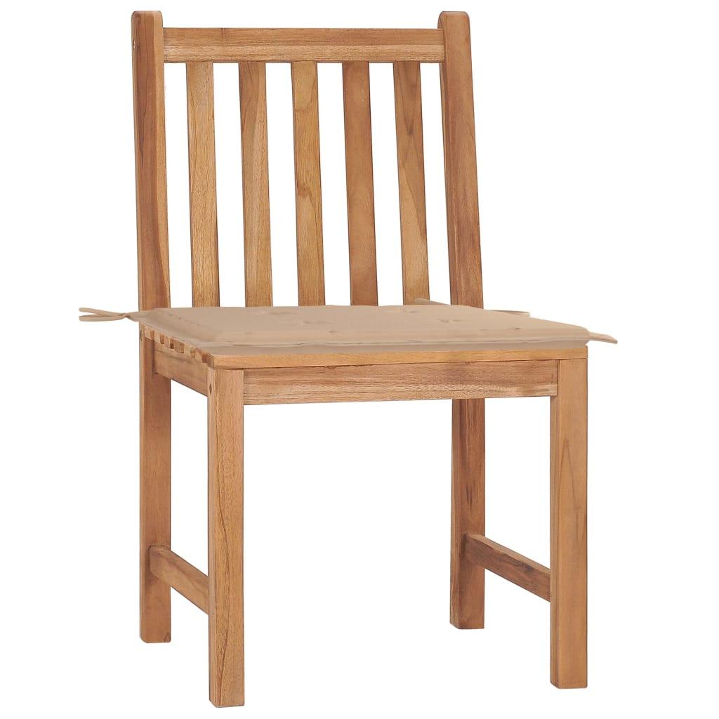 VidaXL Gartenstuhl teak