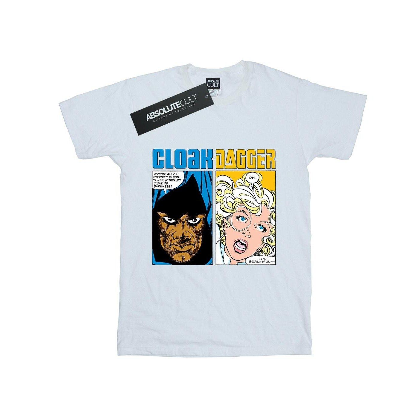 MARVEL Cloak and Dagger Comic Panel T-Shirt