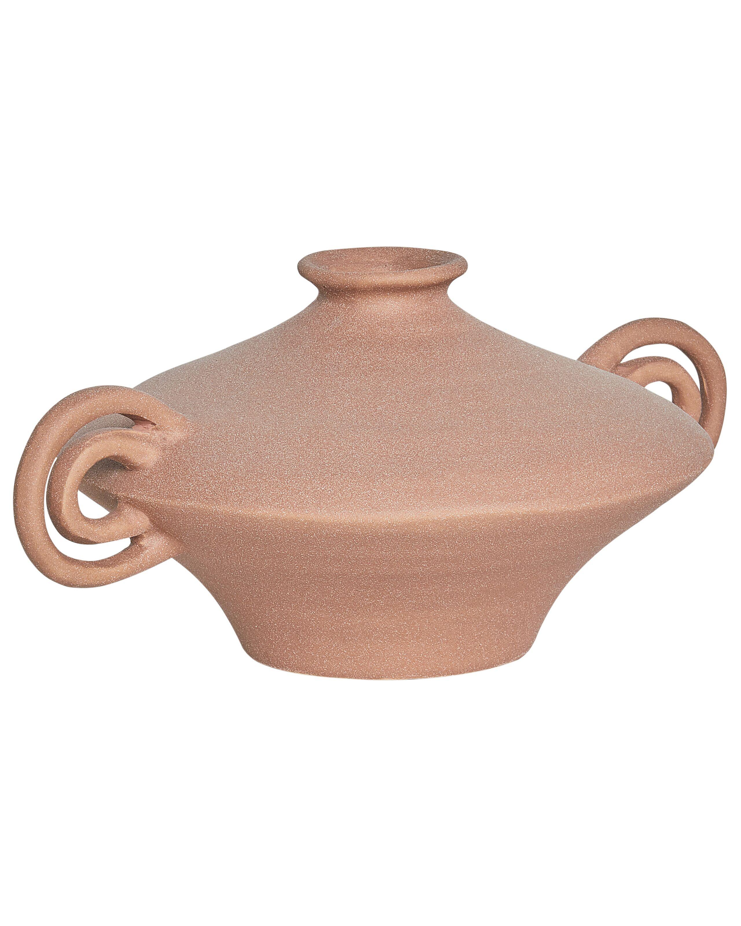 Beliani Blumenvase aus Steinzeug Retro SURFPERCH