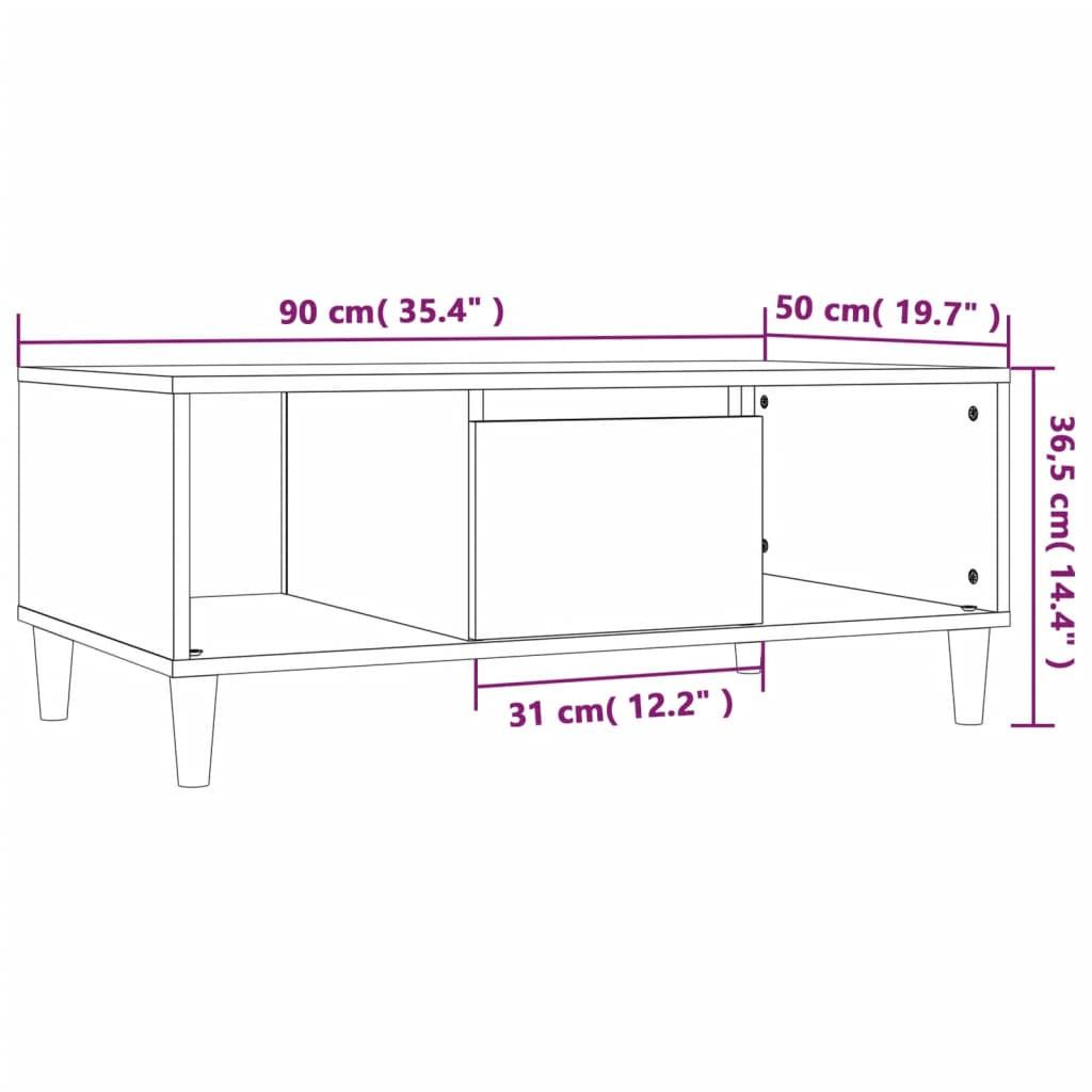 VidaXL Couchtisch holzwerkstoff