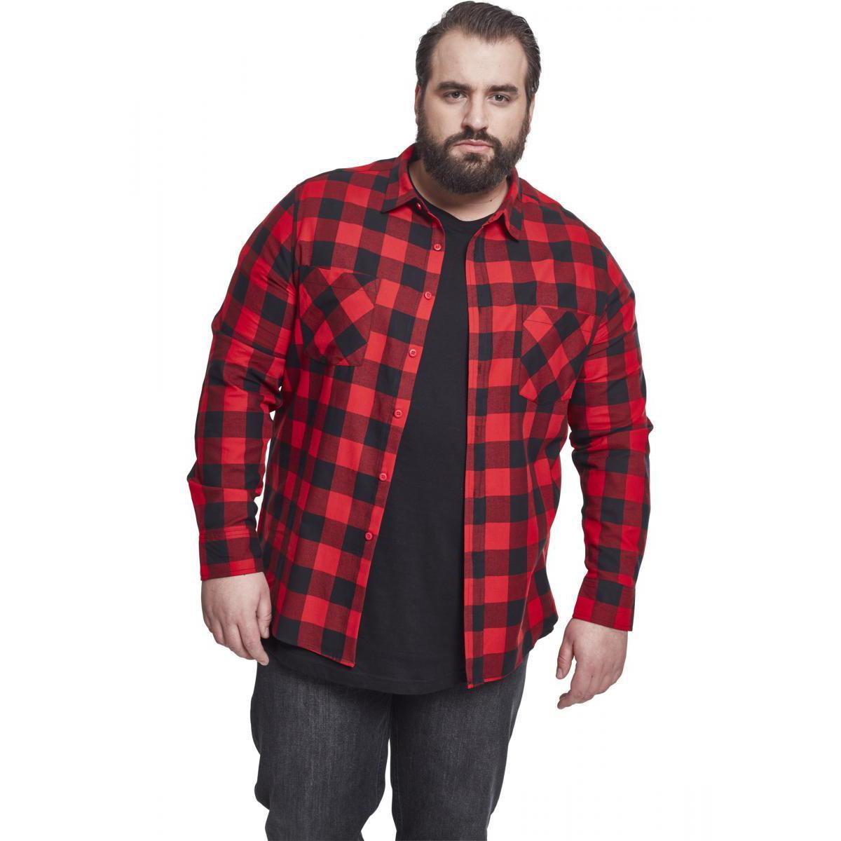 URBAN CLASSICS Basic Flanellhemd