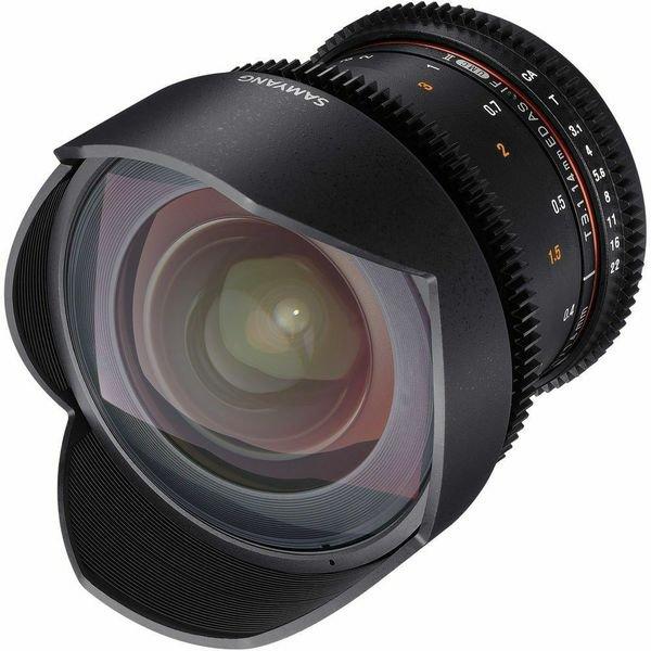 Samyang Samyang 14mm T3.1 ed als ob UMC II VDSLR (Sony E)