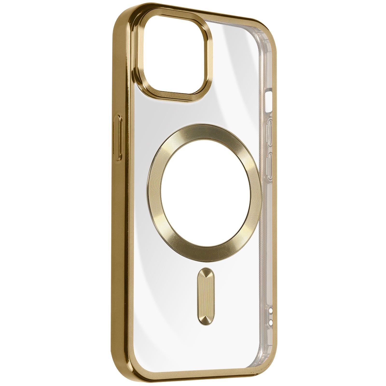 Avizar MagSafe Hülle iPhone 15 Plus Gold