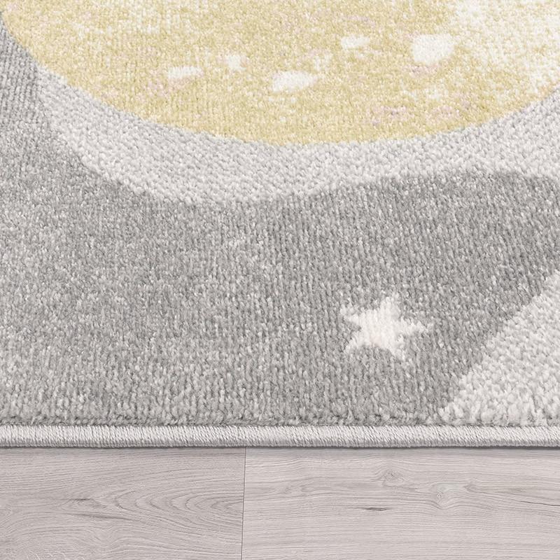 Paco Home Kinderteppich Weltall Universum Hell