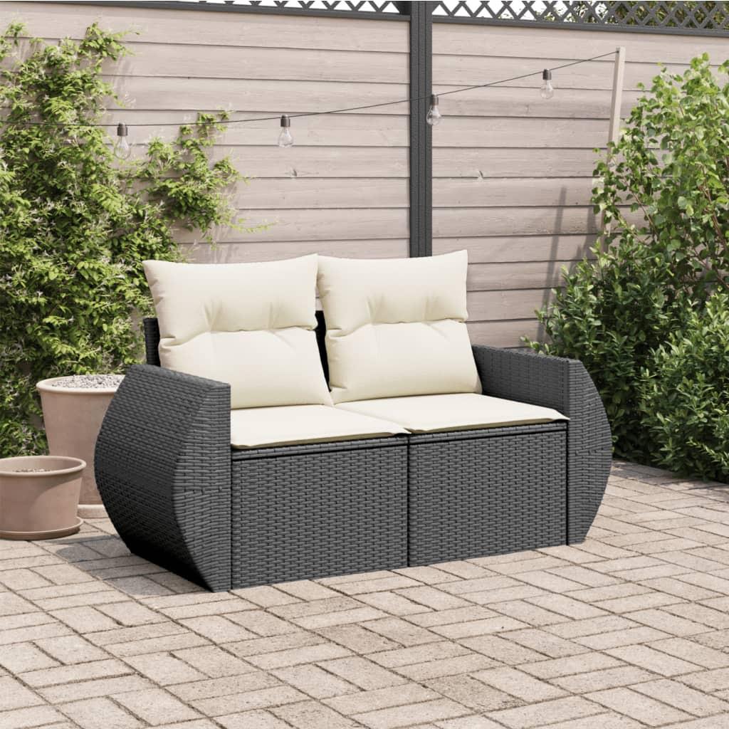 VidaXL Gartensofa poly-rattan