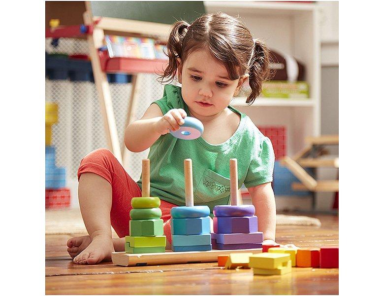 Melissa & Doug Geometric Stacker