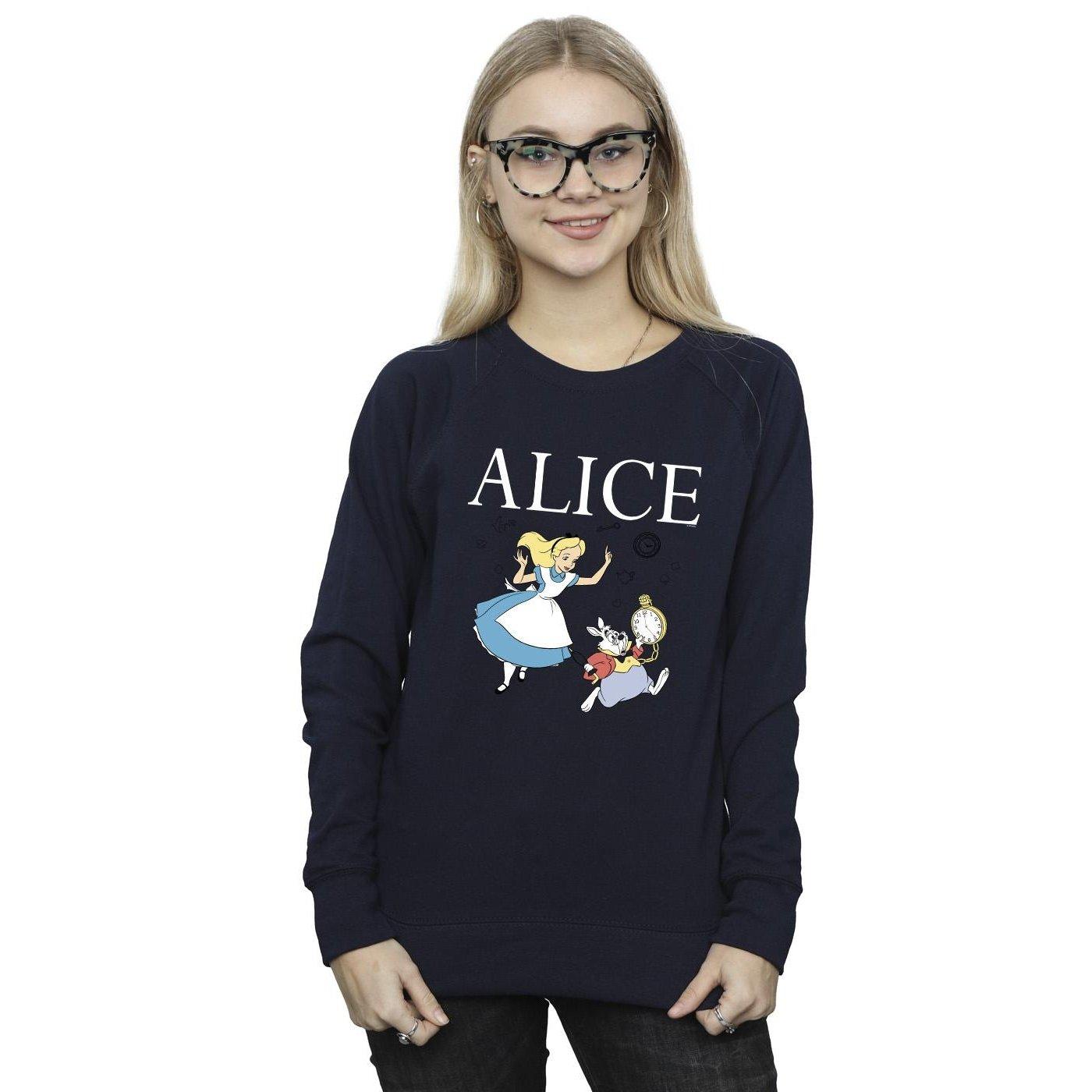 Disney Alice In Wonderland Follow The Rabbit Sweatshirt