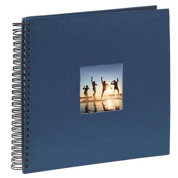 hama HAMA Spiralalbum Fine Art 90142 360x320mm, blau 25 Blatt
