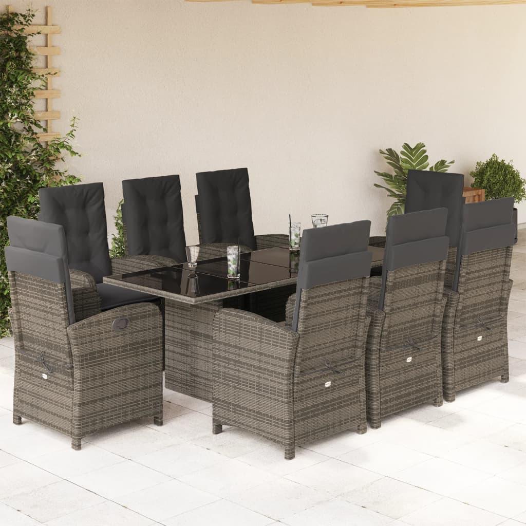 VidaXL Garten essgruppe poly-rattan