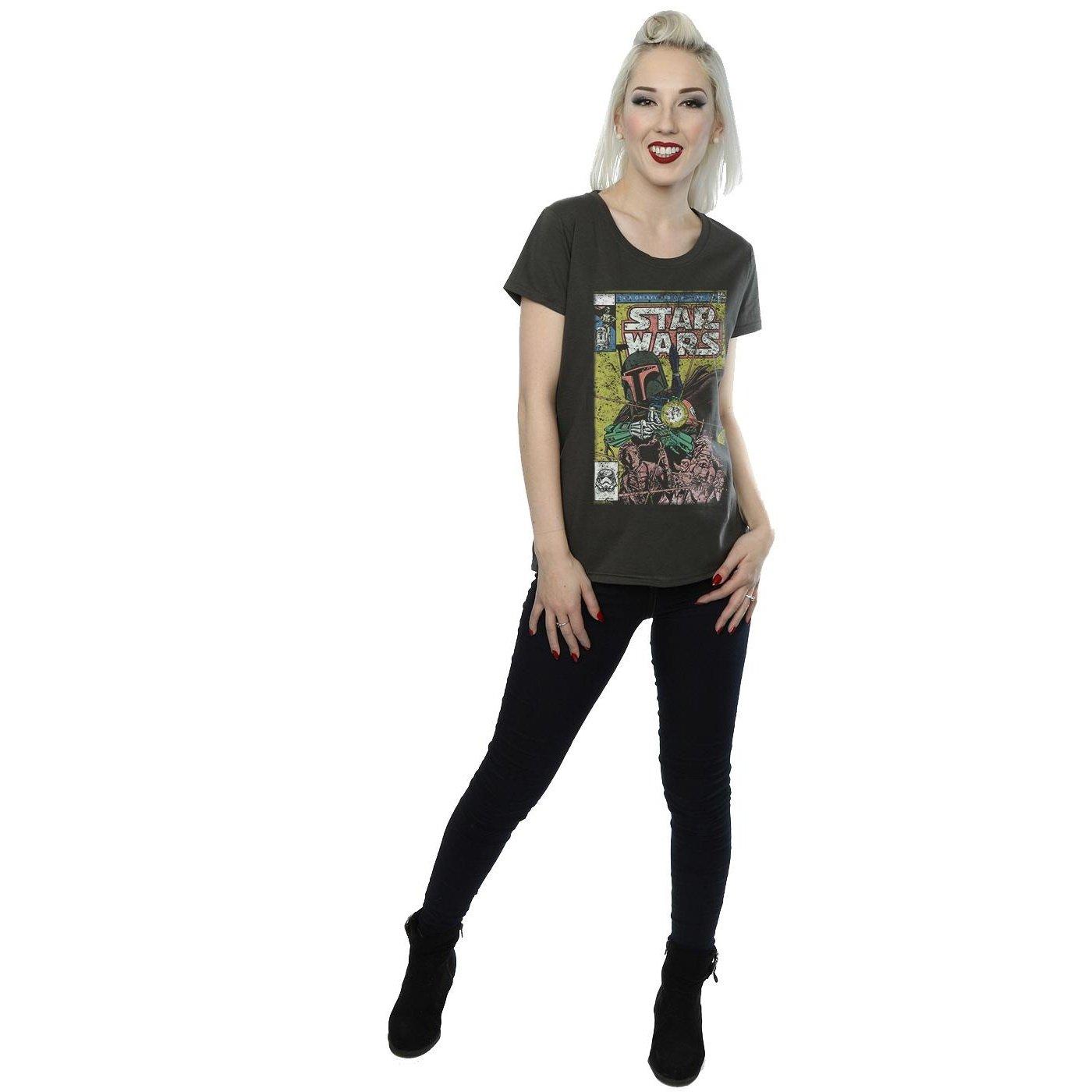 STAR WARS Star Wars Boba Fett Comic Cover T-Shirt