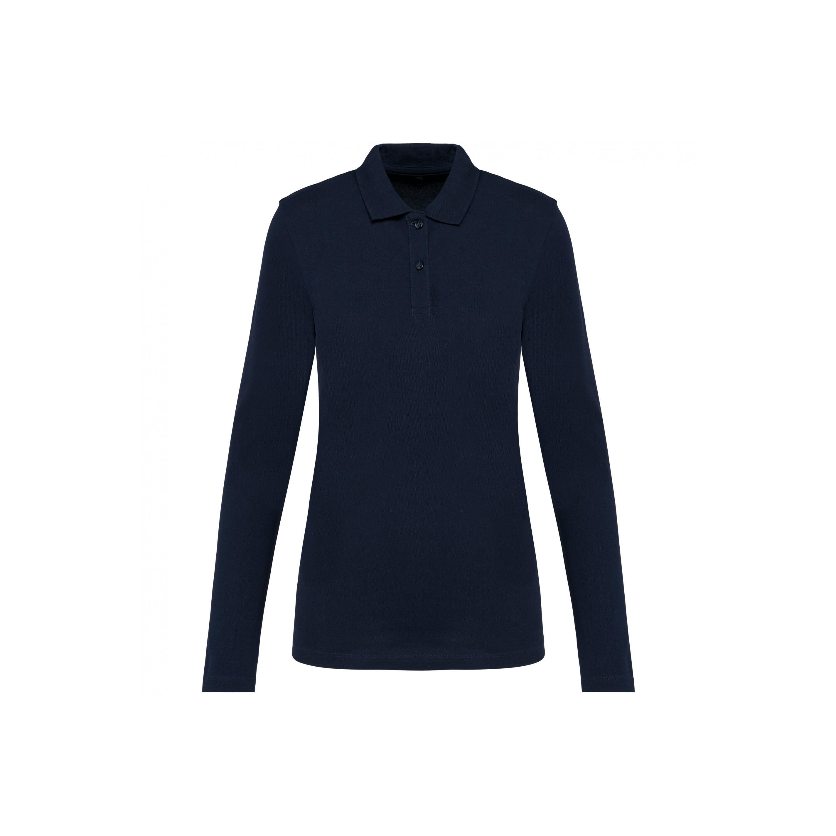 Kariban Langarm Supima Poloshirt