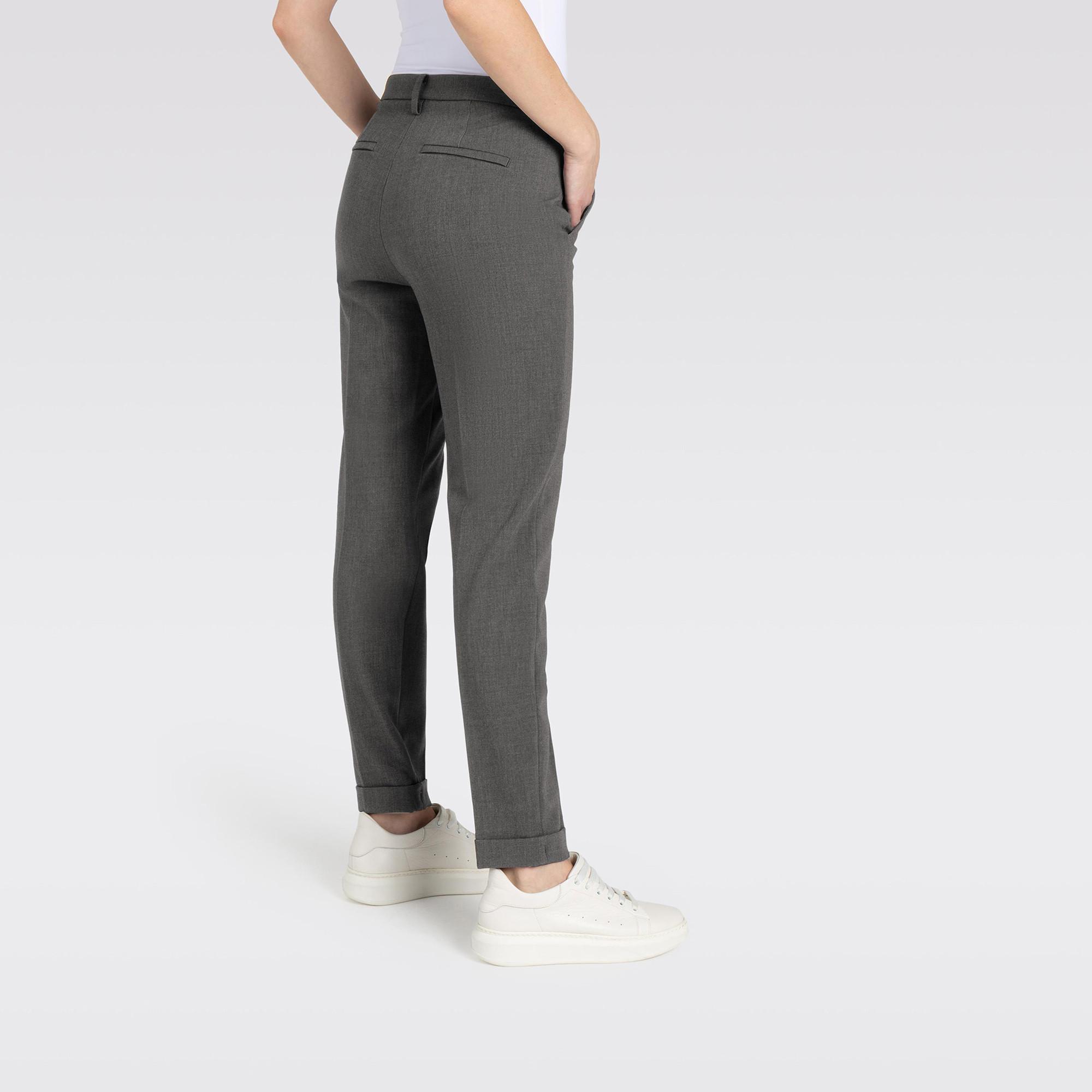 MAC Chino Turn Up Slim Fit Knöchellange Hose