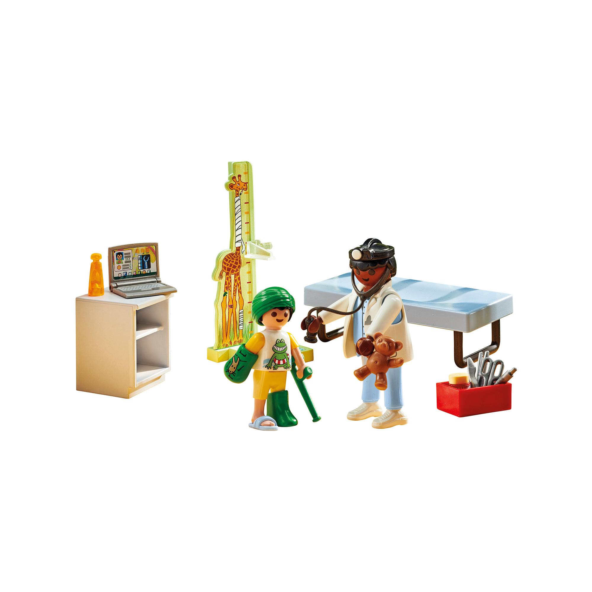Playmobil 71619 Kinderarzt mit Teddybär