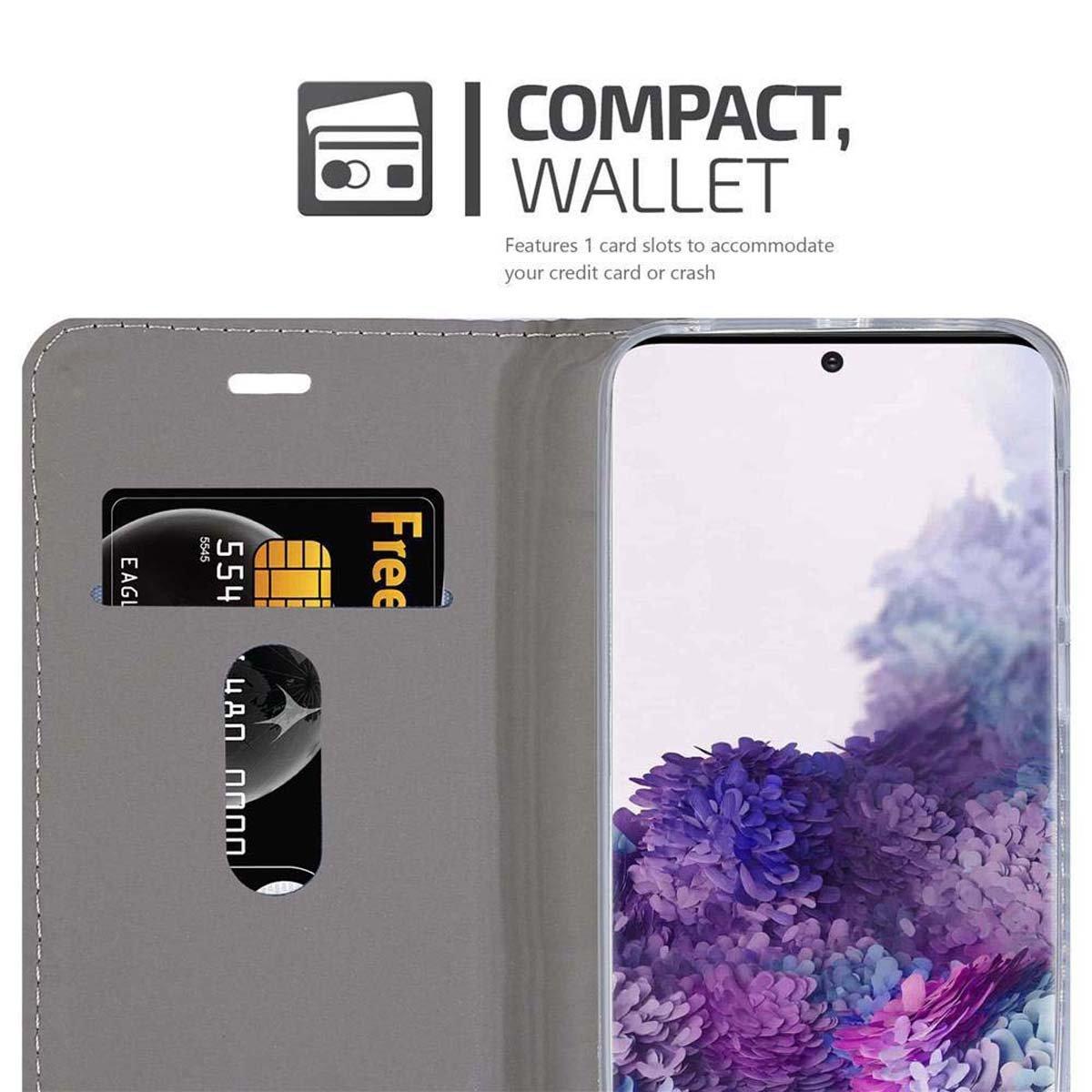 Cadorabo Hülle für Samsung Galaxy S20 ULTRA Magnetverschluss, Kartenfach