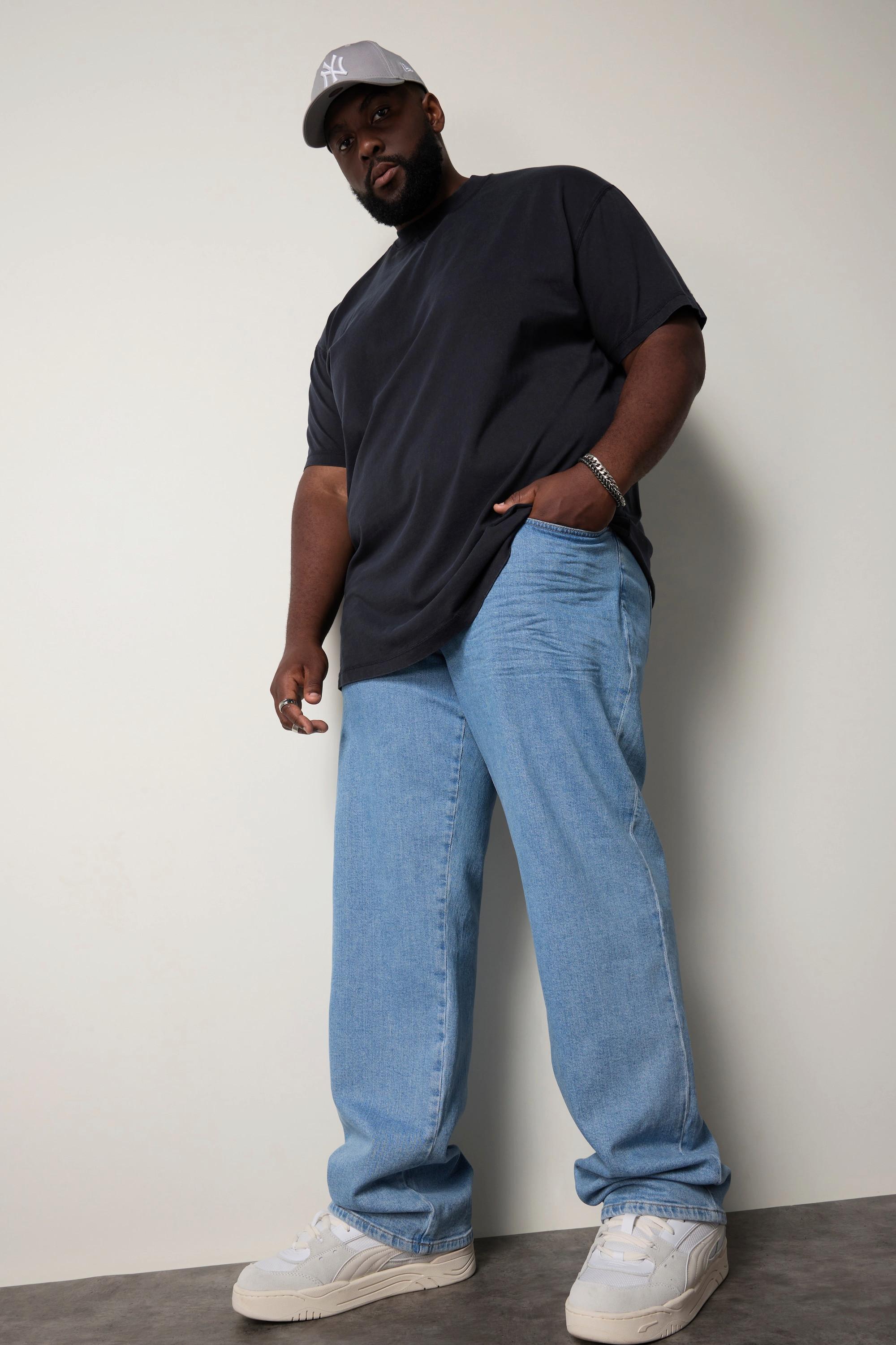 Sthuge Oversized Halbarm T-Shirt Vintage Look