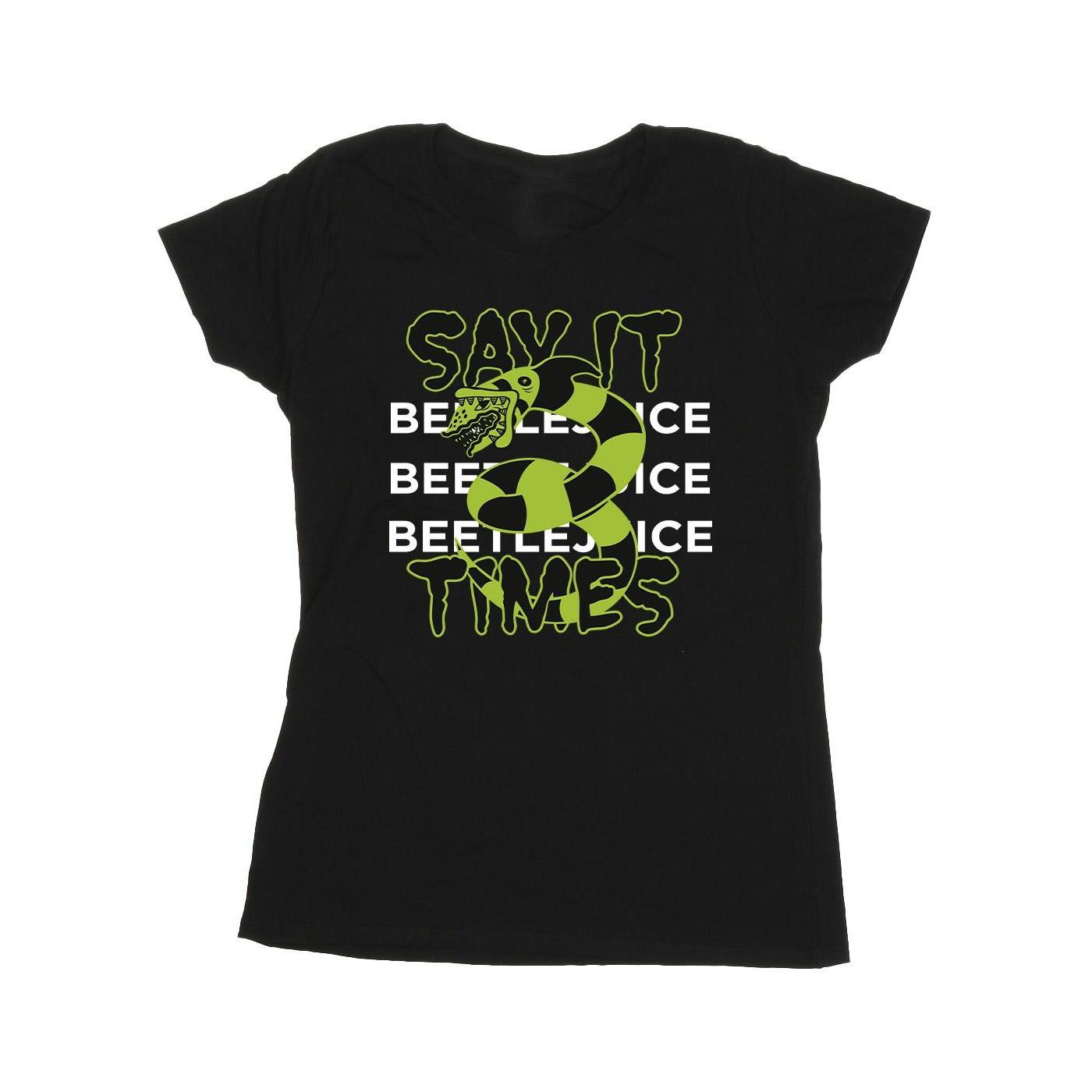Beetlejuice Say It 3 Times T-Shirt