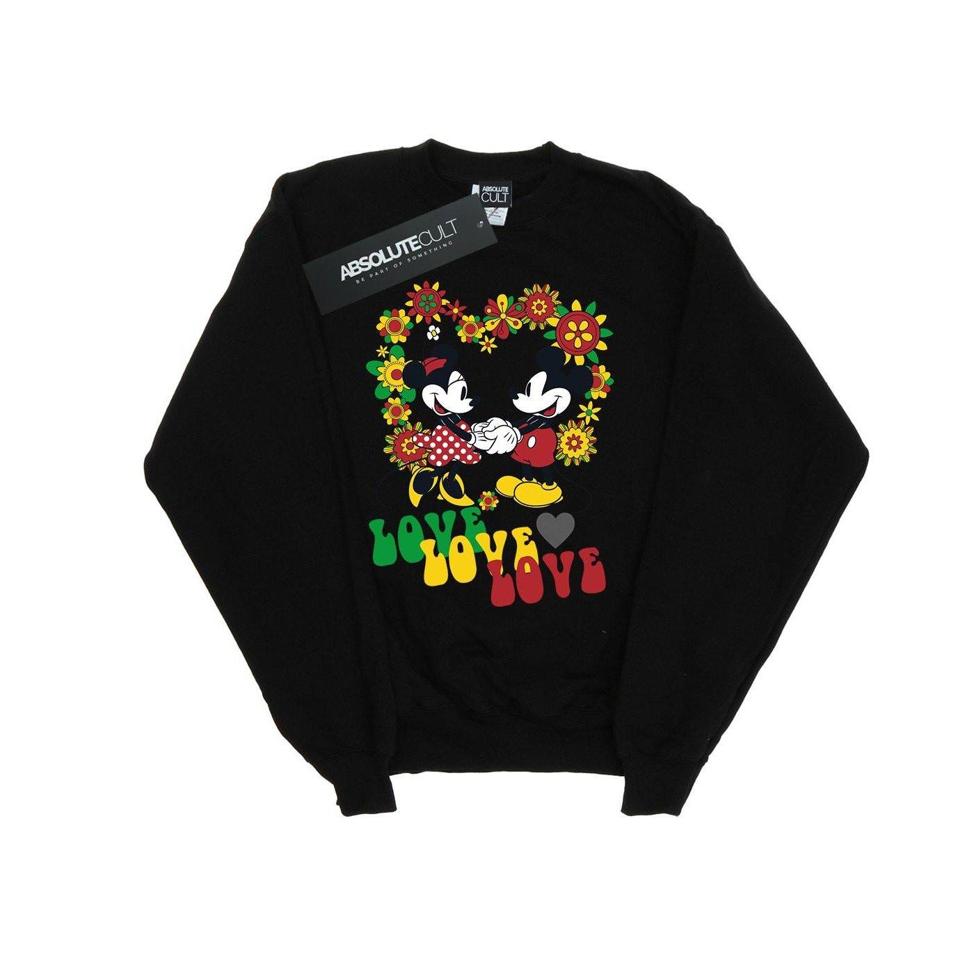 Disney Hippie Love Sweatshirt