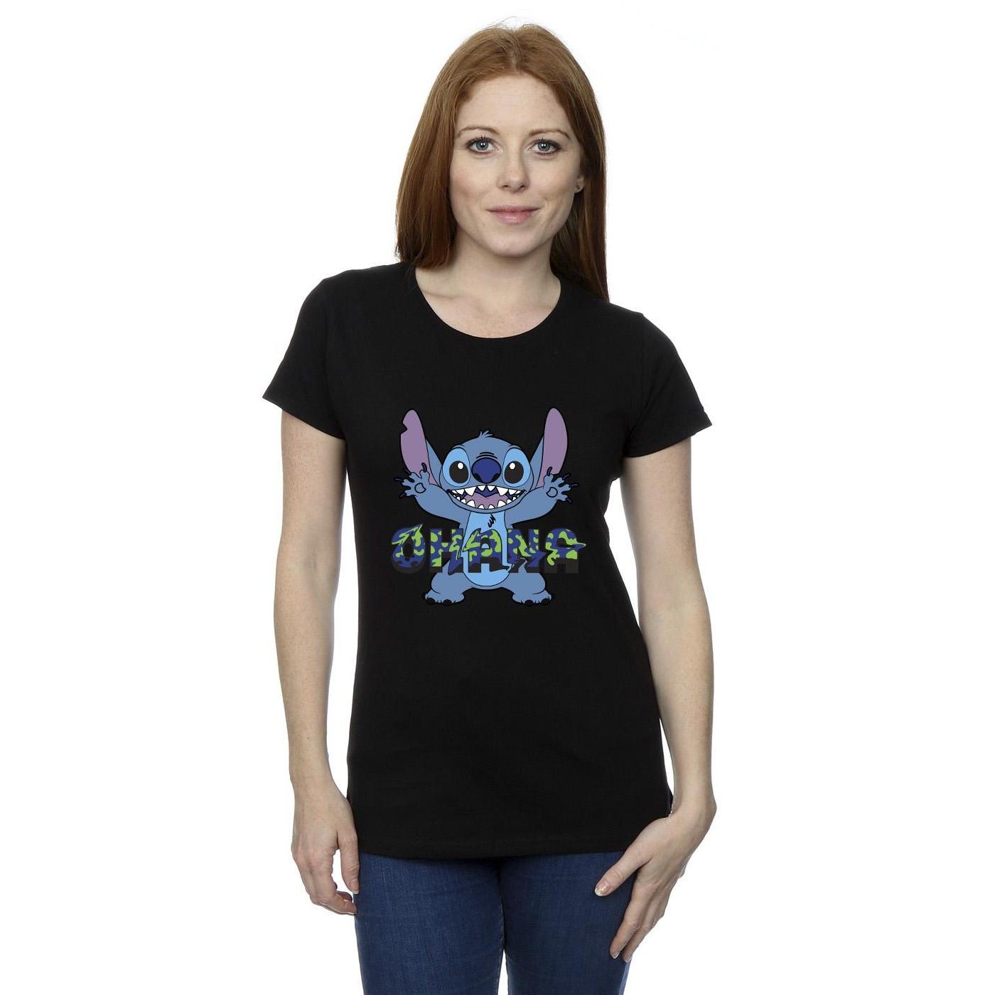 Disney Ohana Bedrucktes T-Shirt