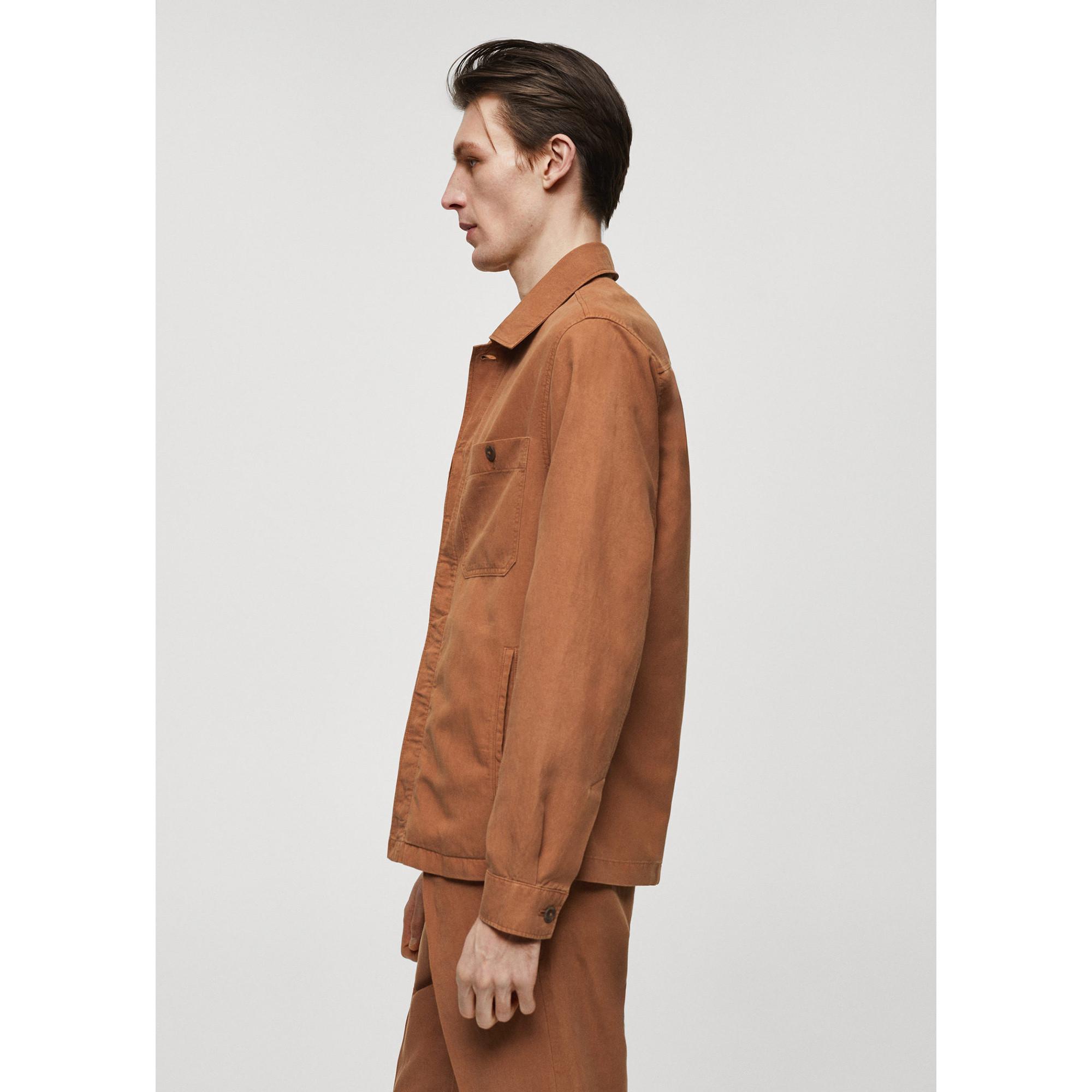 Mango Man Overshirt Slim Fit