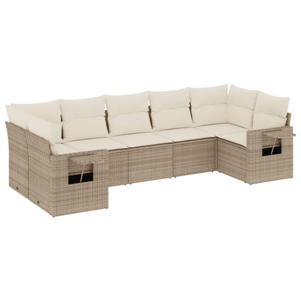 VidaXL Garten sofagarnitur poly-rattan