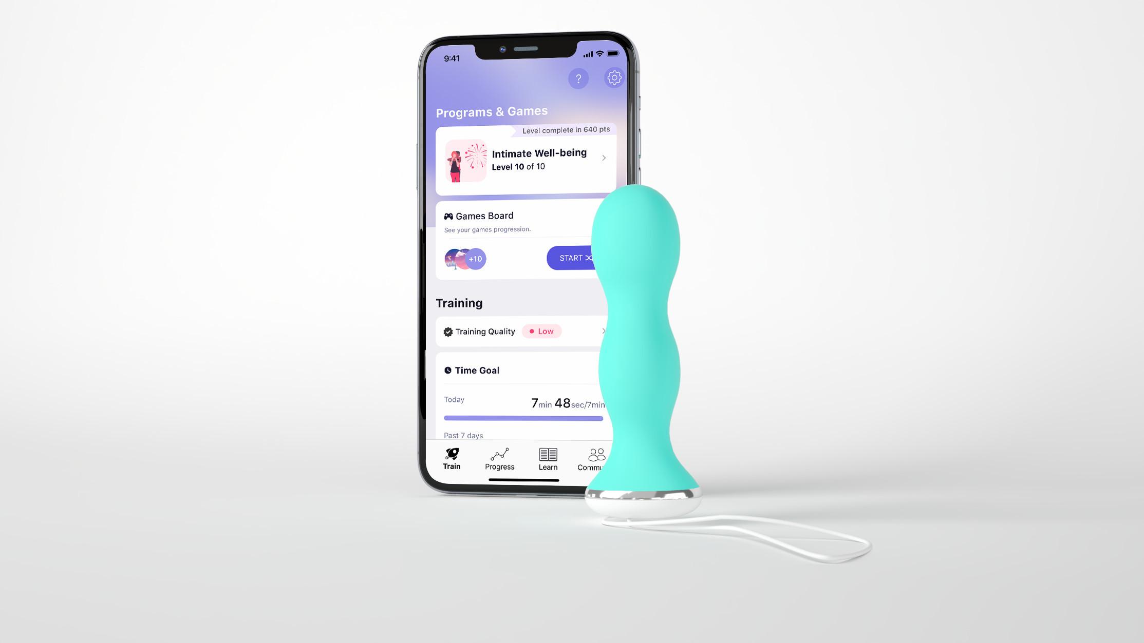 PERIFIT Perifit, Beckenbodentrainer mit App