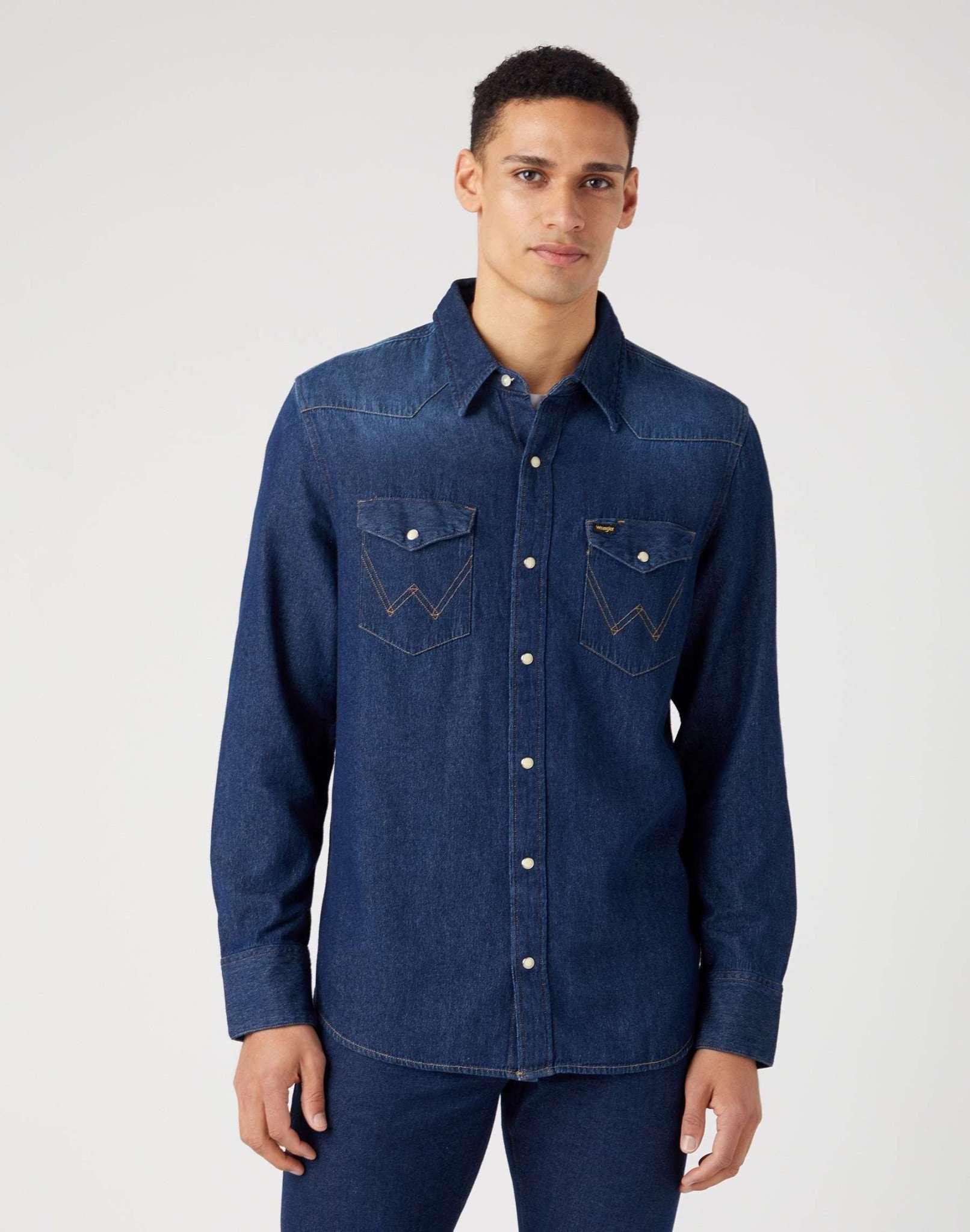 Wrangler 27MW ICON Regular Fit Jeanshemd