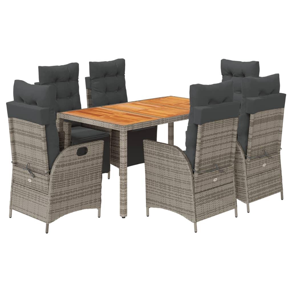 VidaXL Garten essgruppe poly-rattan