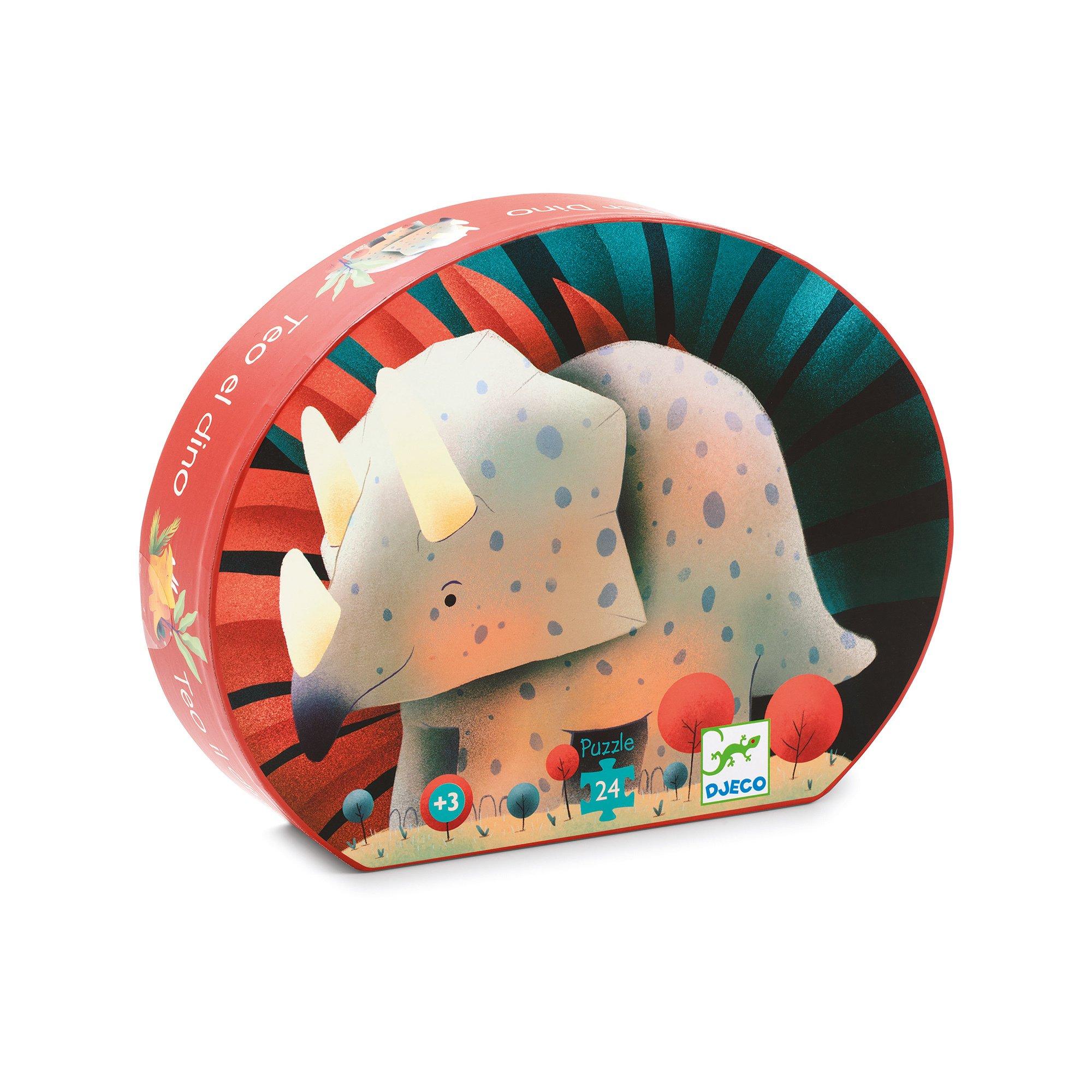 Djeco Puzzle Theo der Dino, 24 Teile