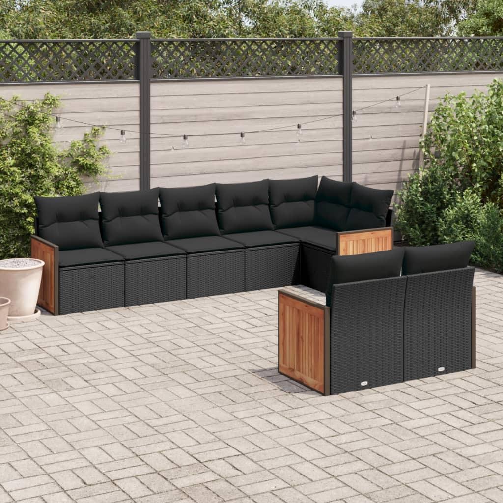 VidaXL Garten sofagarnitur poly-rattan